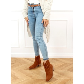 Low-heeled boots camel Z1165 Camel brown 2