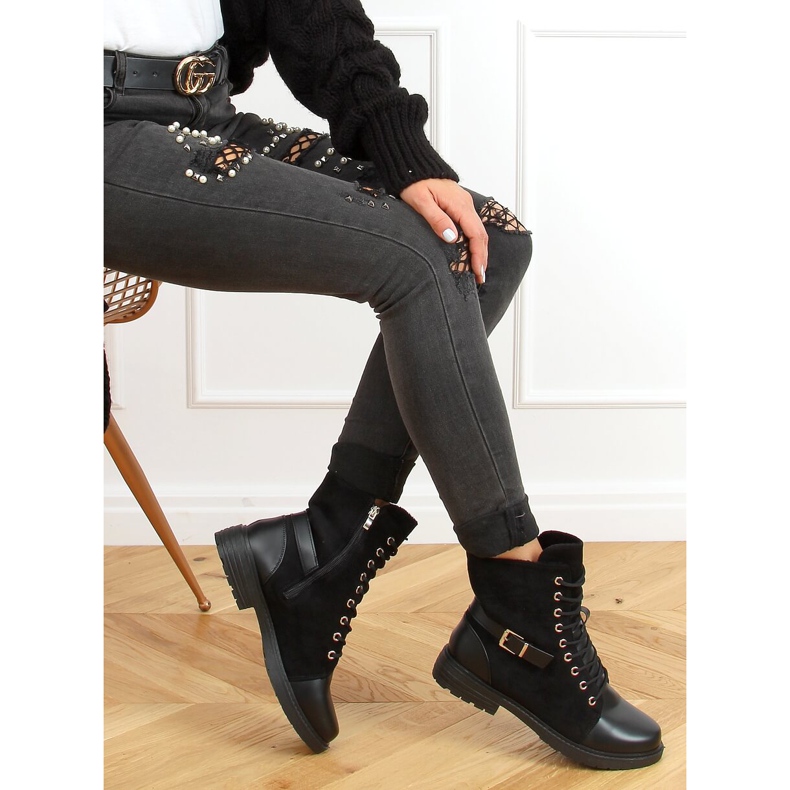 Black women's workwear JH-21 Black 2