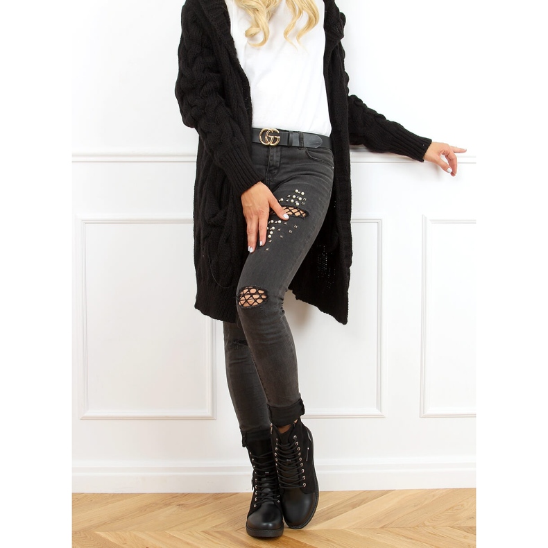 Black women's workwear JH-21 Black 1