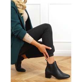 Black Chelsea boots, black G-248 Black 2