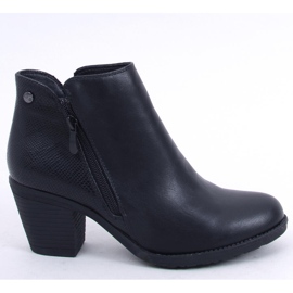 Black high-heeled boots 9B1037 Black 2 Black high-heeled boots 9B1037 Black 2