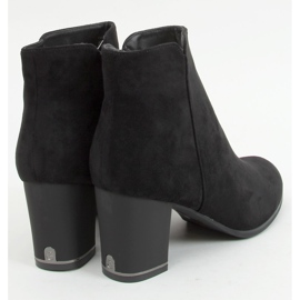 Black low-heeled boots KL-718 Black 1