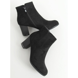 Black low-heeled boots KL-718 Black 2