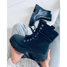 Lace-up boots black RQ379 Black 1 Lace-up boots black RQ379 Black 1