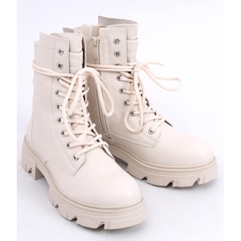 BM Lace-up boots beige RQ379 Beige 1 BM Lace-up boots beige RQ379 Beige 1