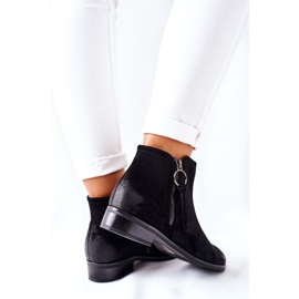 Vinceza Women's Suede Warm Boots Black Janice 1 Vinceza Women's Suede Warm Boots Black Janice 1