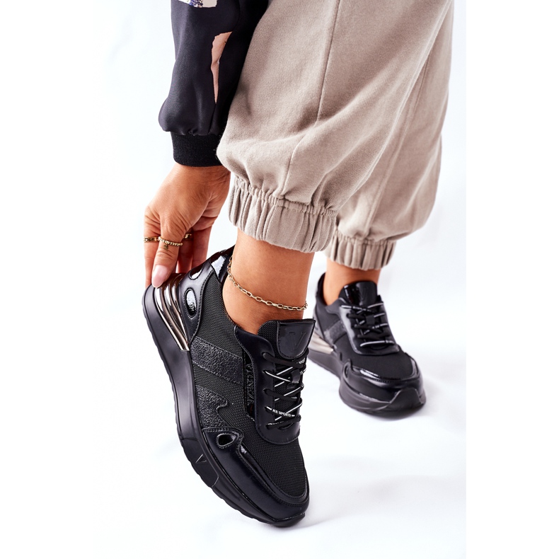 Vinceza Women's Sport Shoes Sneakers Black Manitoba 2 Vinceza Women's Sport Shoes Sneakers Black Manitoba 2