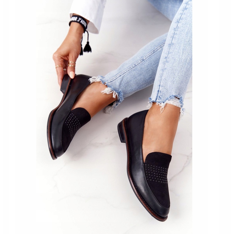 Women's Loafers Sergio Leone Black 1