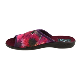 Women's Slippers Adanex 26265 Sweet red violet pink 1