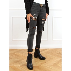 Black Chelsea boots, black 9565 Black 1