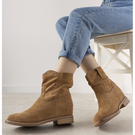 Violetta beige women's boots 1