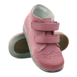 Hugotti pink leather shoes 3