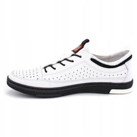 Polbut Men's leather summer shoes K22 white 1 Polbut Men's leather summer shoes K22 white 1