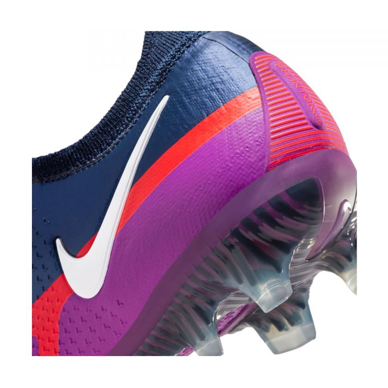 Nike Phantom GT2 Elite Fg M CZ9890-415 football shoes orange, purple, navy blue purple 1