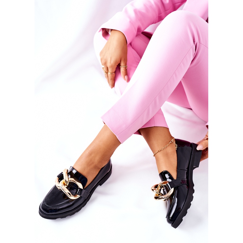 Leather shoes Nicole Lacquered Black 2665 1 Leather shoes Nicole Lacquered Black 2665 1