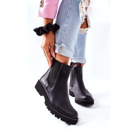 Black Chelsea Boots Black Nicole 2672 2
