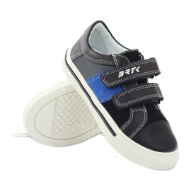 Boys' shoes Bartek 15607 black multicolored grey blue 3