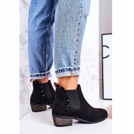 J. Star Women's Classic Chelsea Boots Suede Black Walker Boots 4 J. Star Women's Classic Chelsea Boots Suede Black Walker Boots 4