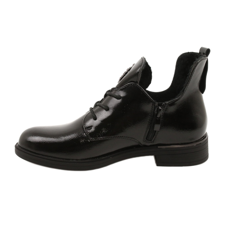 Patent boots Sergio Leone PB262 black 1