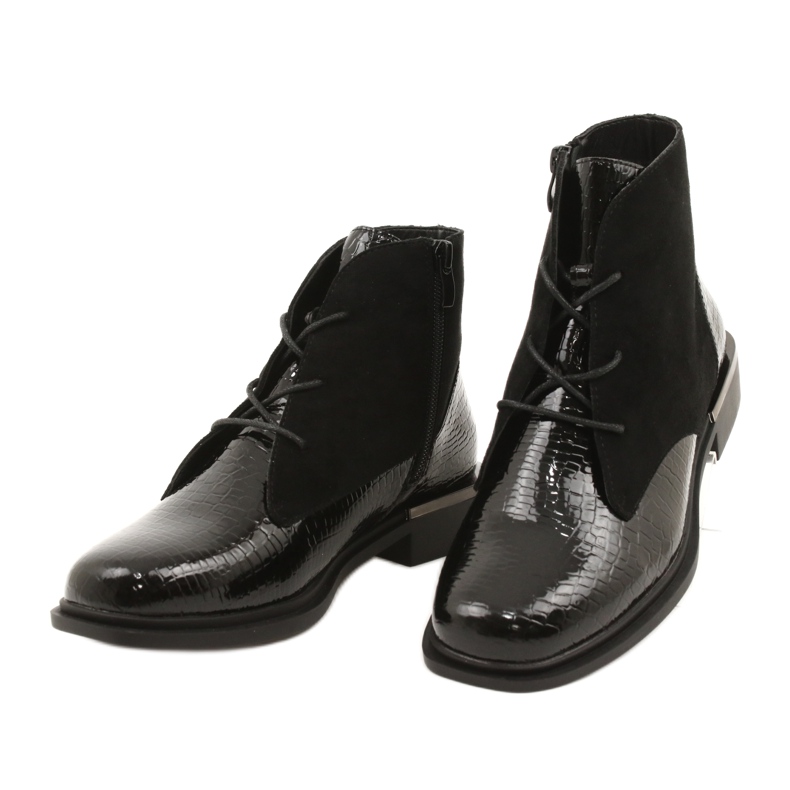 Workers Black Boots Sergio Leone BT401 2