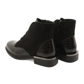 Workers Black Boots Sergio Leone BT401 4