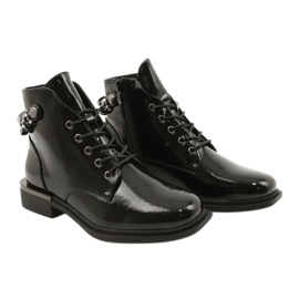 Boots With Chain Sergio Leone BT405 Black 4