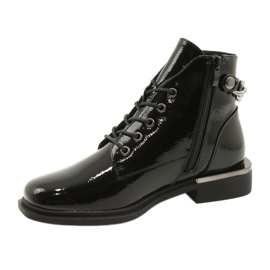 Boots With Chain Sergio Leone BT405 Black 1