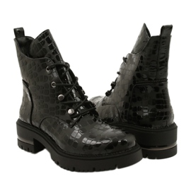 Stylish Sergio Leone TR744 boots black 5