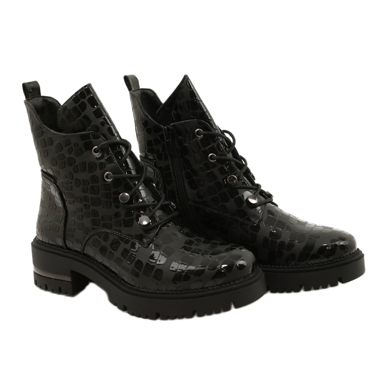 Stylish Sergio Leone TR744 boots black 4 Stylish Sergio Leone TR744 boots black 4