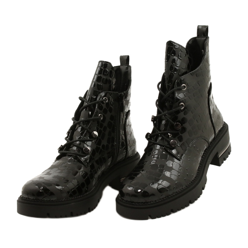 Stylish Sergio Leone TR744 boots black 2