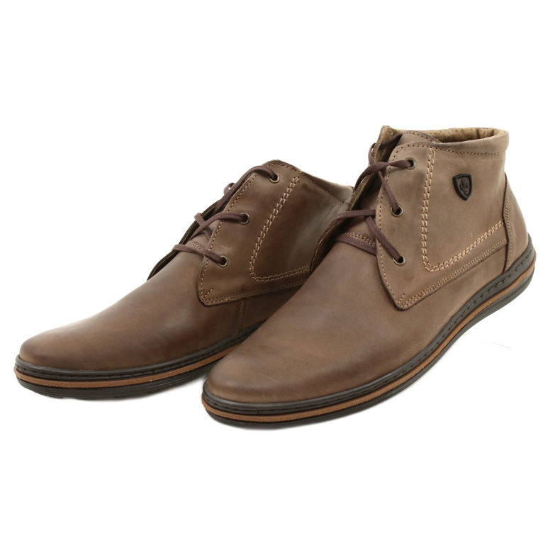 Polbut 339 brown men's shoes 2
