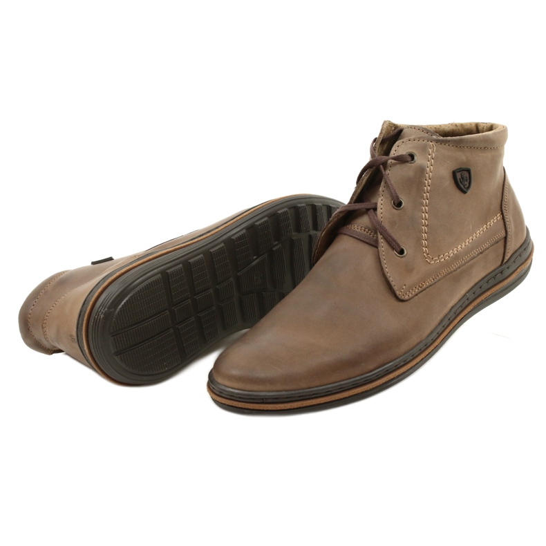 Polbut 339 brown men's shoes 3