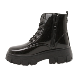 News Lacquered Workers Timberki 21BT26-4266 Black 2 News Lacquered Workers Timberki 21BT26-4266 Black 2