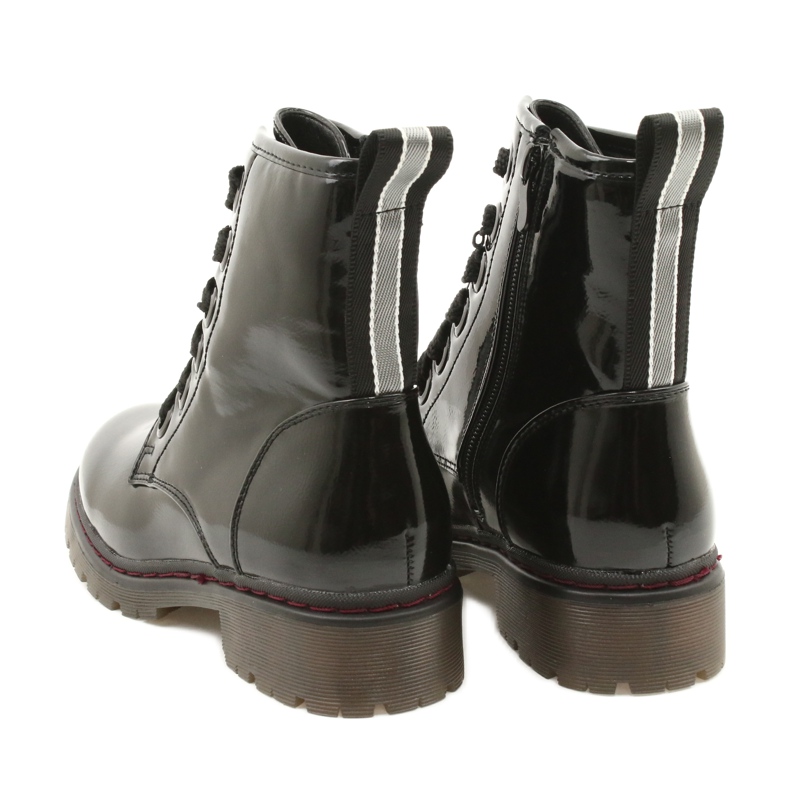 Women's classic boots varnished boots Evento 21BT35-4233 black 4