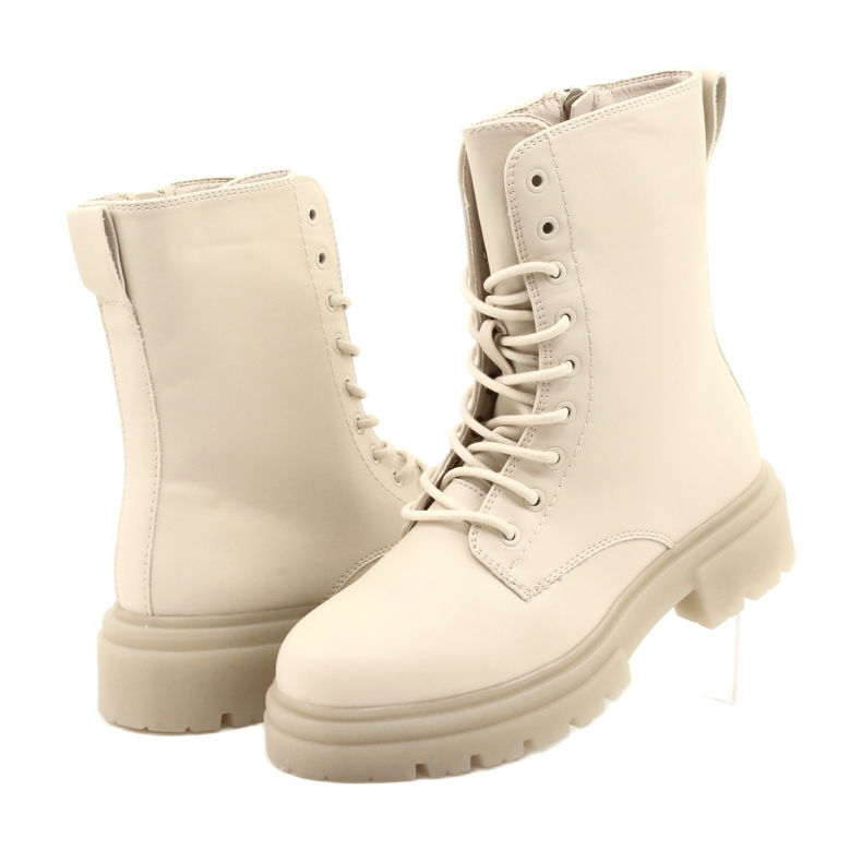 Beige Workers Boots Evento 21BT35-4235 3