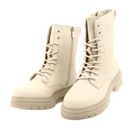 Beige Workers Boots Evento 21BT35-4235 2