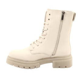 Beige Workers Boots Evento 21BT35-4235 1