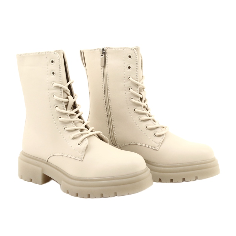 Beige Workers Boots Evento 21BT35-4235 5