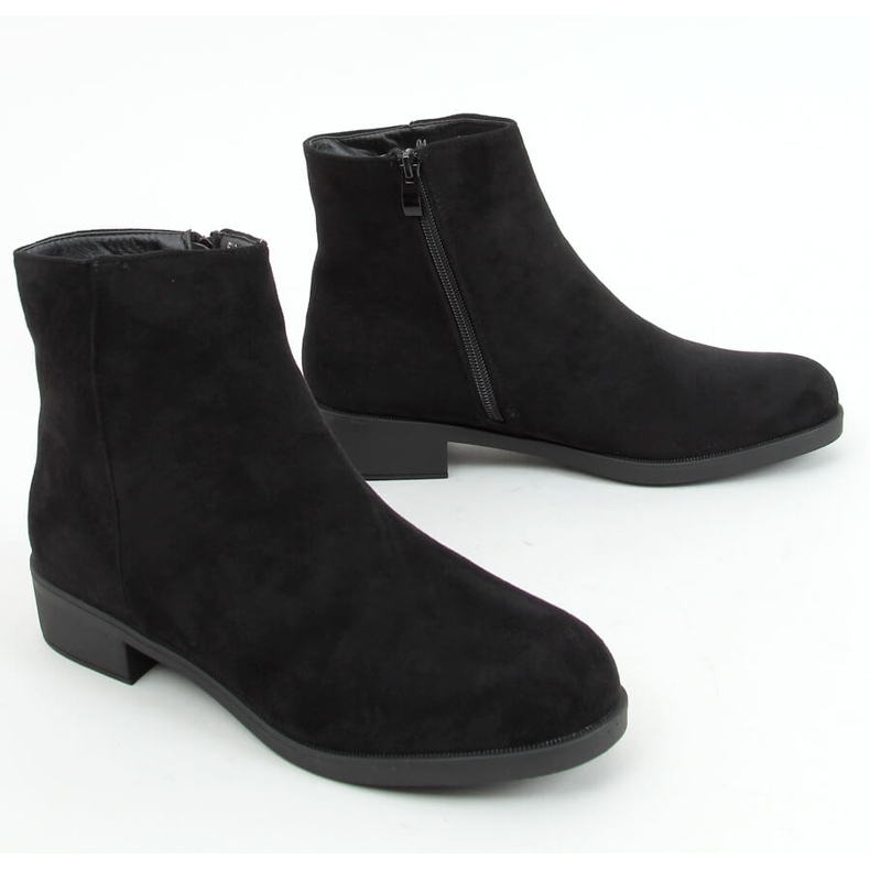 Classic black Chelsea boots for women 6215 Black 1
