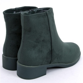 BM Classic green Chelsea boots for women 6215 Atrovirens 2