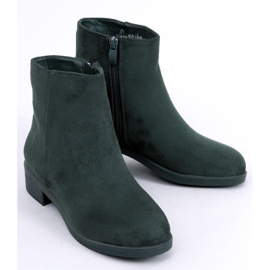 BM Classic green Chelsea boots for women 6215 Atrovirens 1