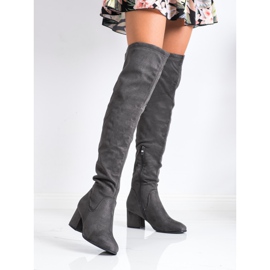 Seastar Gray Musketeer Boots grey 1