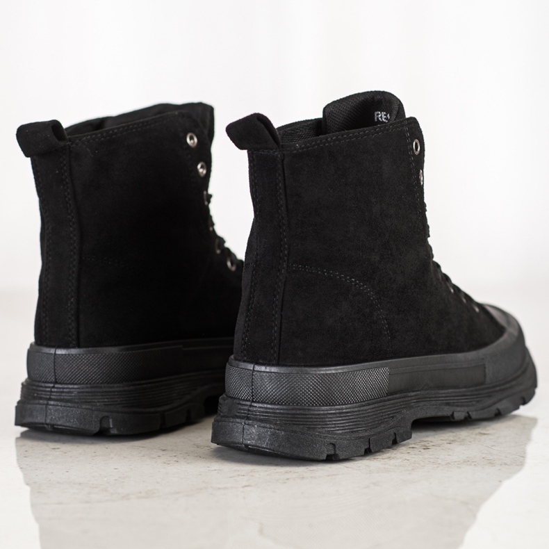 Seastar High Suede Sneakers black 1