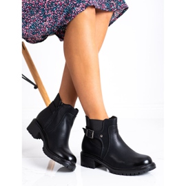 Renda Buckle Boots black 1