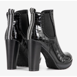 Classic black ankle boots on the Moment post 1