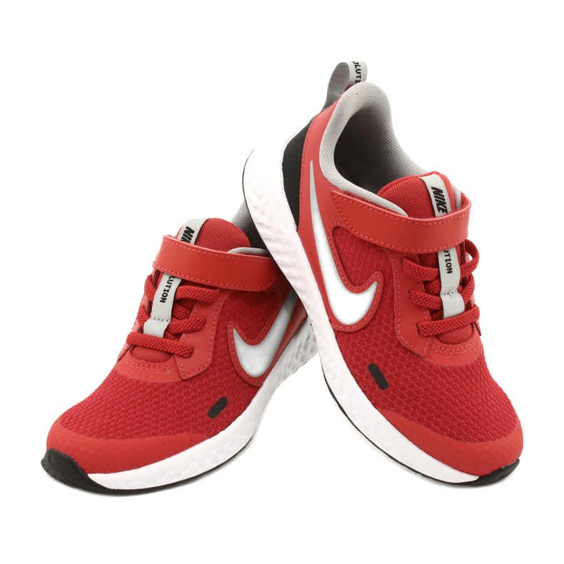 Nike Revolution 5 (PSV) Jr BQ5672-603 shoe red 4