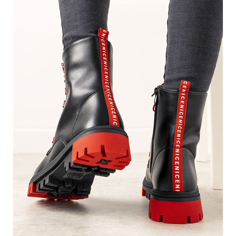 Black women's boots from Asha 1