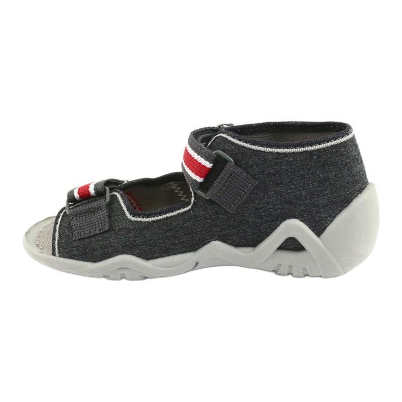 Befado children's shoes 250P087 red grey 3 Befado children's shoes 250P087 red grey 3