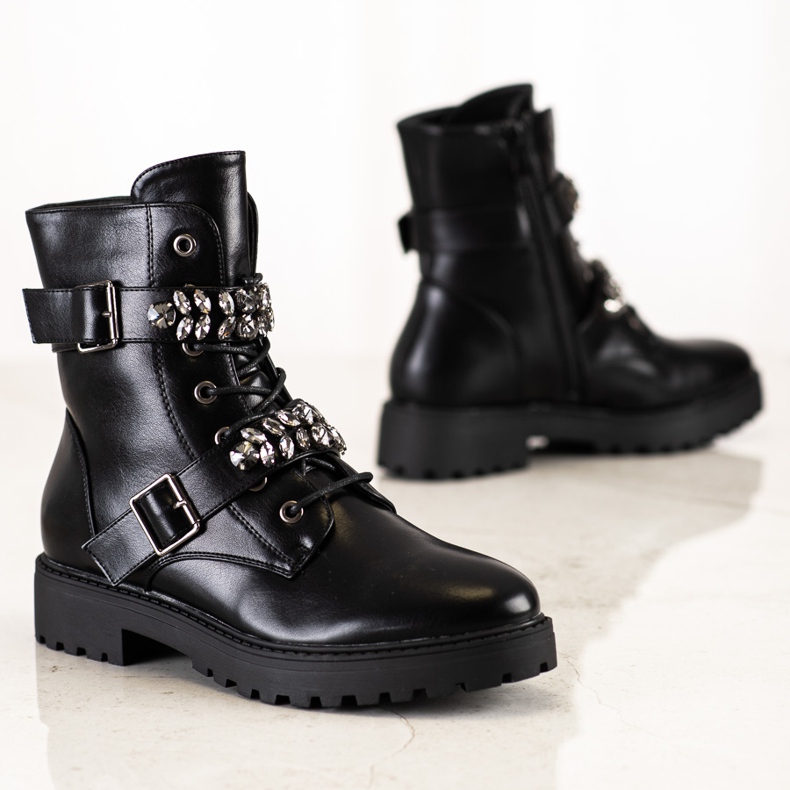 Bestelle Warm Workers With Crystals black 2