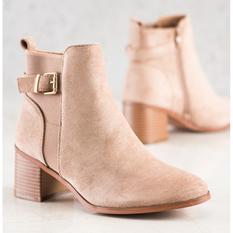 Seastar Elegant Boots With Buckle brown 2